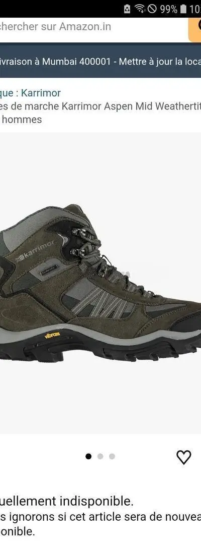 Chaussure chasse randonnée karimor