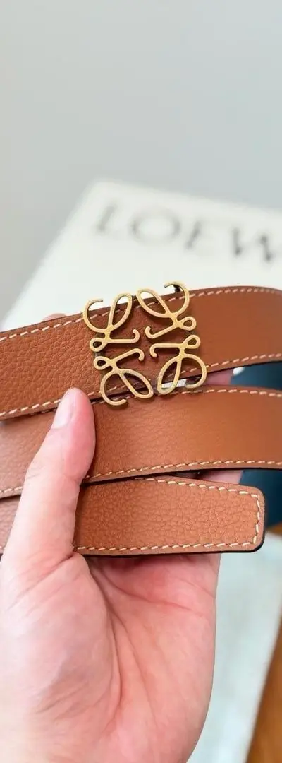Ceinture Loewe En Camel LW3210