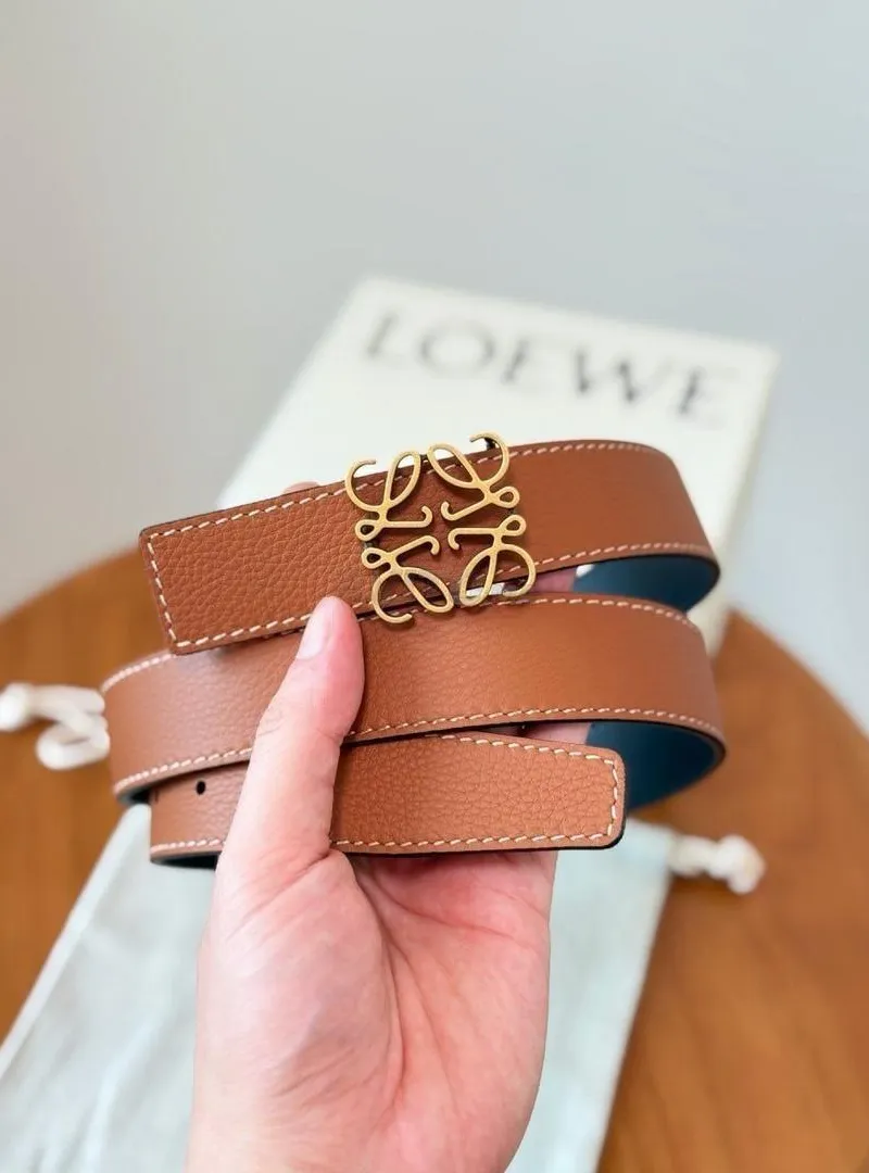 Ceinture Loewe En Camel LW3210
