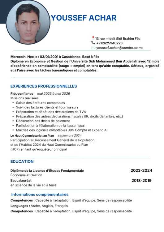Aide Comptable