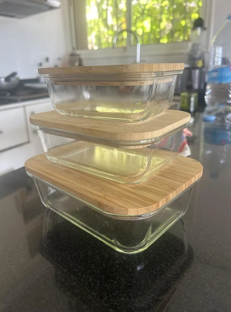 Tupperware en verre