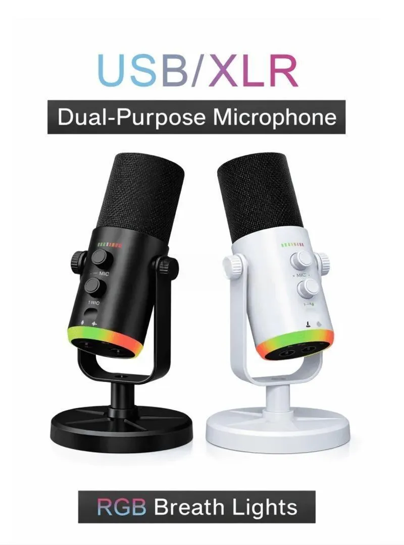 Microphone USB/XLR RGB - Gaming & Stream YU7