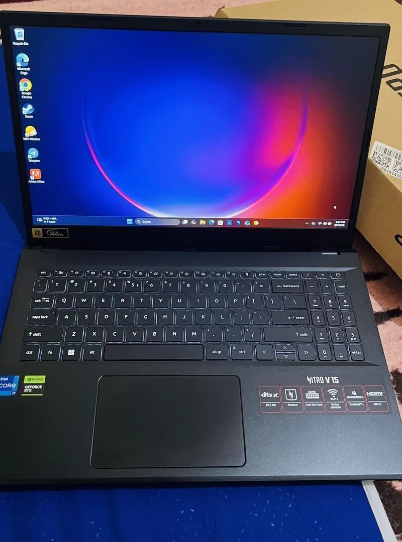 PC GAMER Acer Nitro V15-i7 13ème Gén RTX 4050 6GB