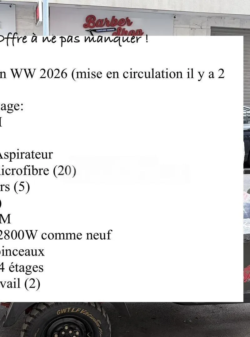 Triporteur Lavage auto neuf