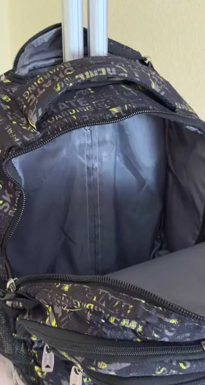 Sac à Dos à Roulettes EXTRA – Noir | Grande