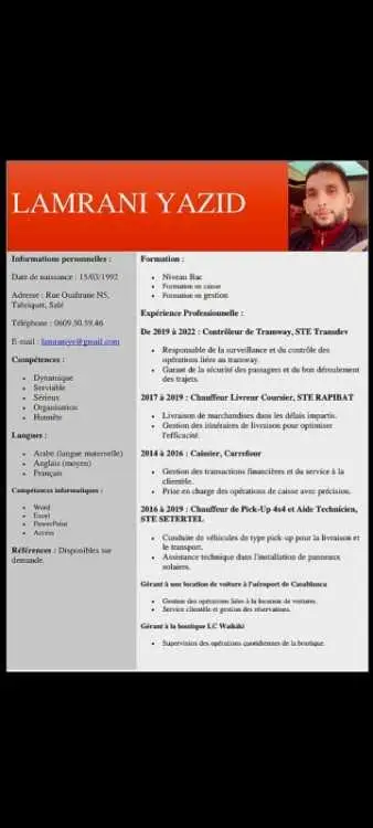 Professionnel polyvalent et motivé