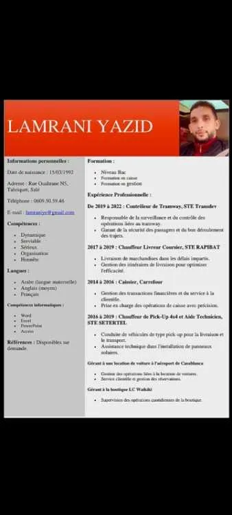 Professionnel polyvalent et motivé