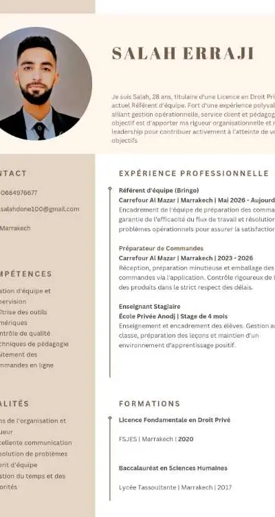Référent d'équipe