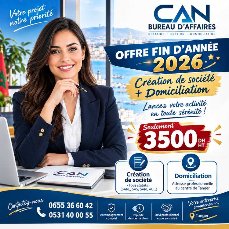 création des sociétés TANGER