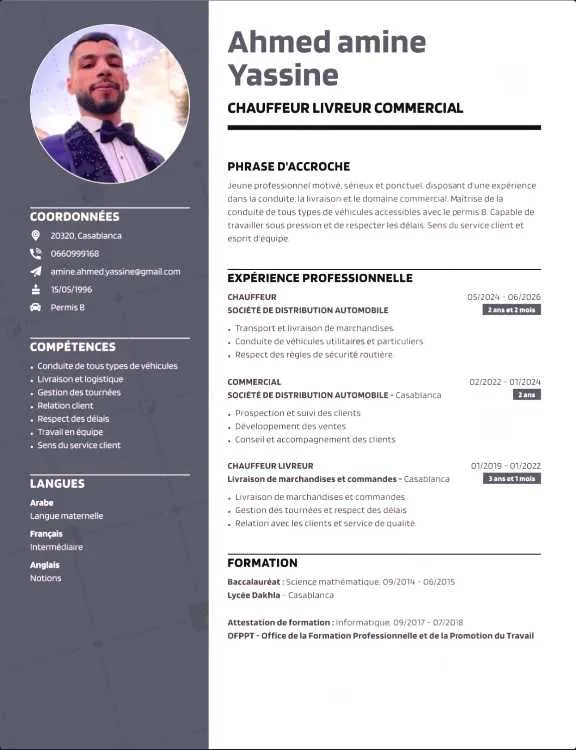 Candidature spontanée
