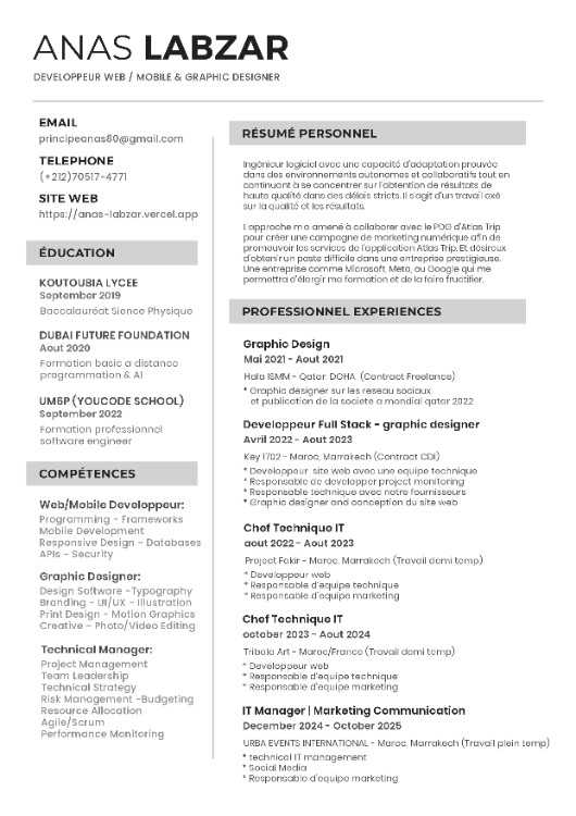 Développeur Full-Stack Web & Mobile | Designer UI/