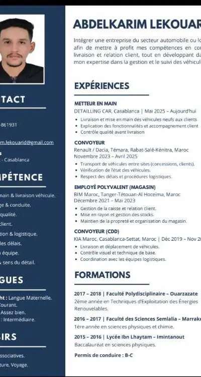 Convoyeur/ metteur en main