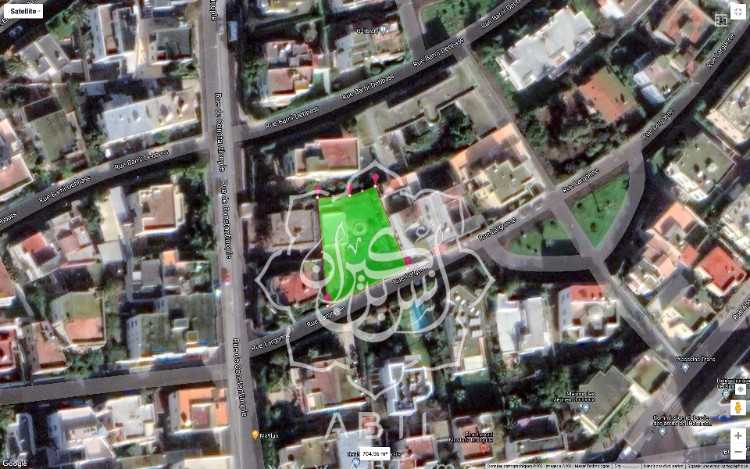 Terrain villa 700m² au quartier Habous