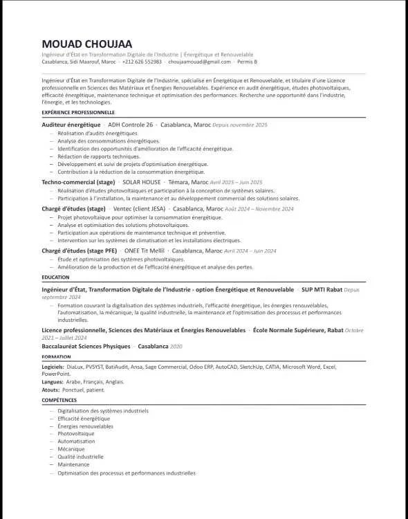 Ingénieur industriel