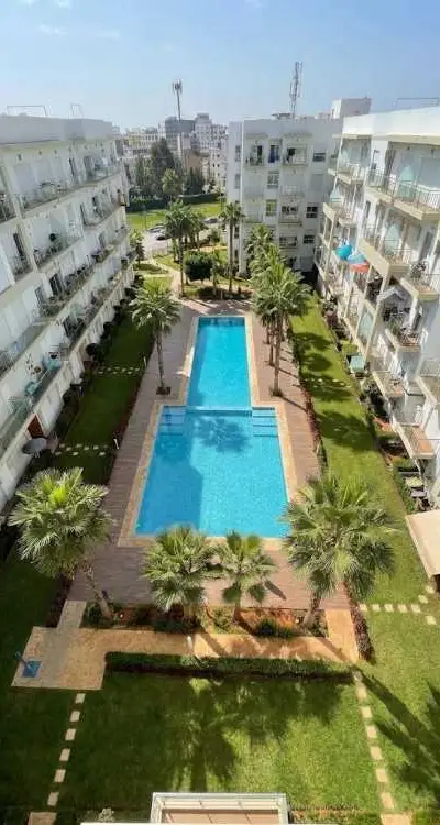 Apartemant vue piscine