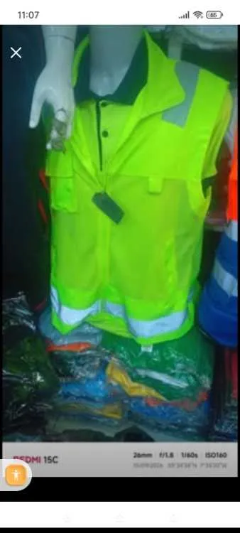 Gilet de Sécurité Réfléchissant Haute Visibilité