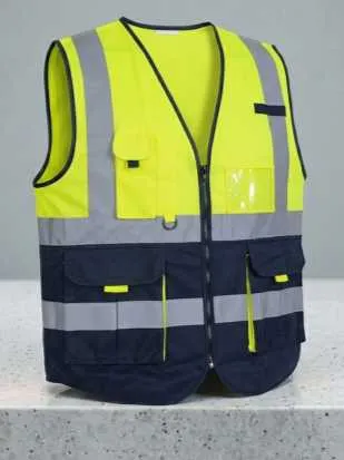 Gilet de Sécurité Réfléchissant Haute Visibilité
