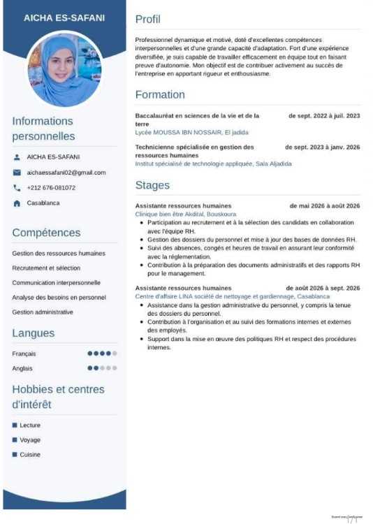 Assistante Rh