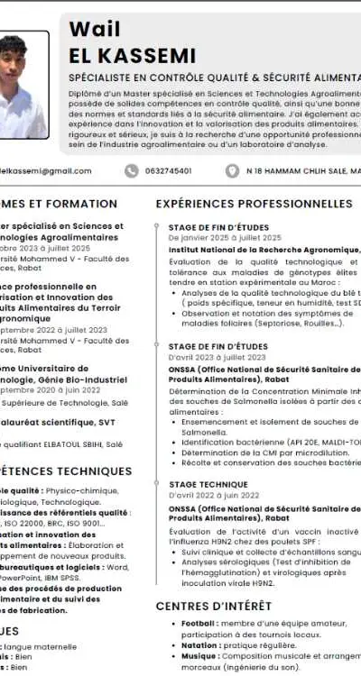 Qualité, Sécurité Alimentaire & Laboratoire