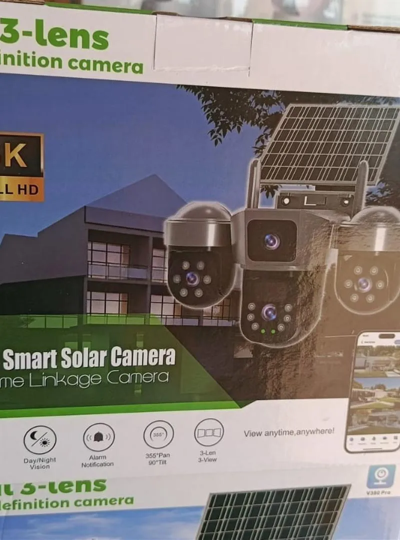 CAMÉRA SOLAIRE 4G 12 MP