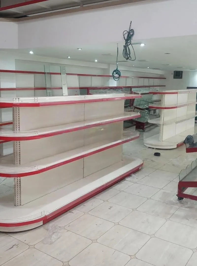 Rayonnage super marché