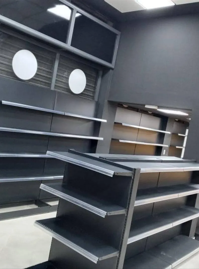 Gondole Centrale Double Face Rayonnage de Magasin