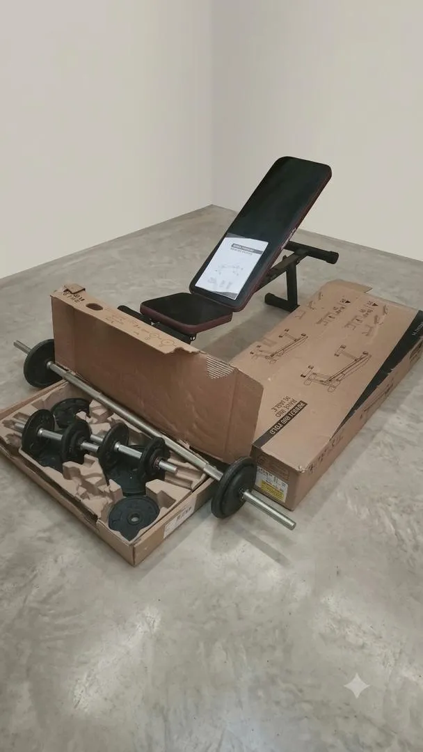 Banc de musculation et kit complet