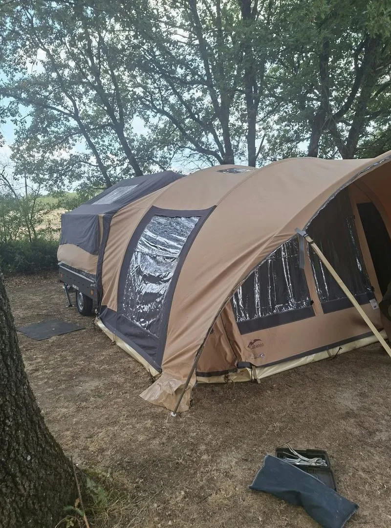 Caravane pliante