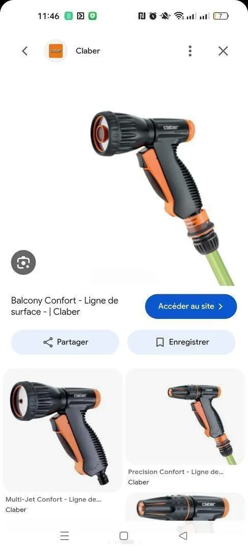 Pistolet d'arrosage