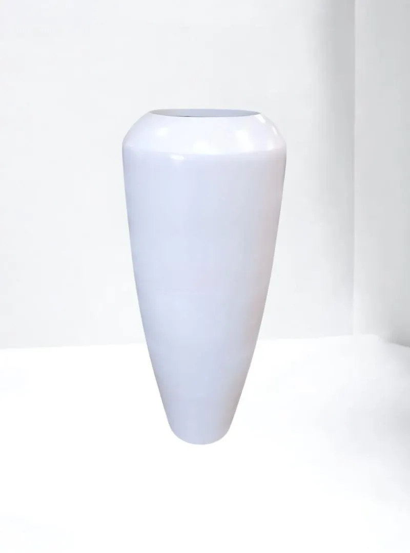 Pot de Fleur Blanc XXL – 120 cm