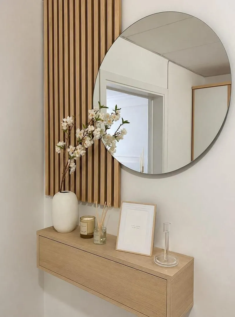 Coiffeuse plaquée