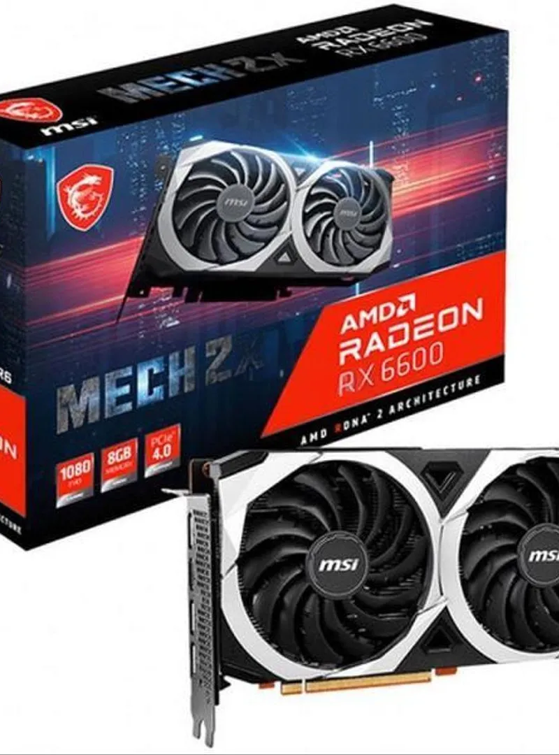 MSI Radeon RX 6600 MECH 2X 8G