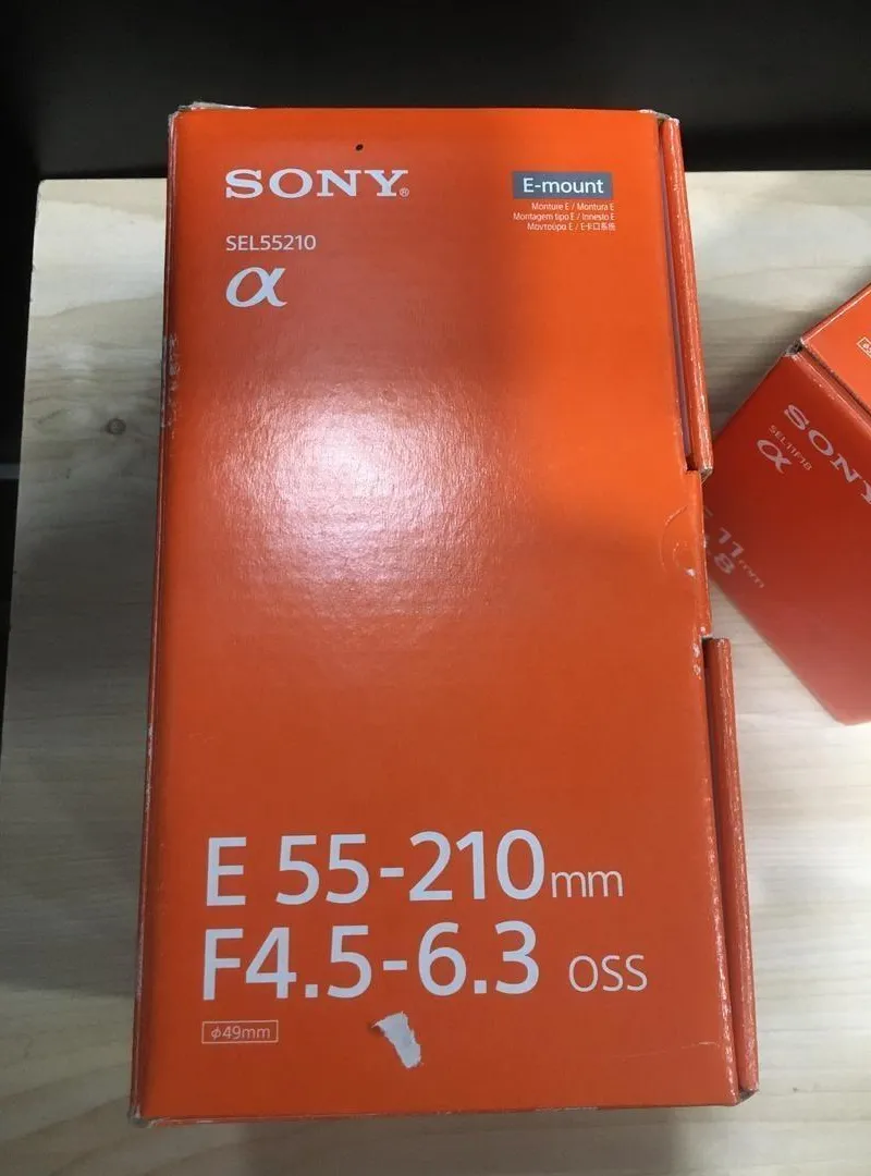Objectif Sony E 55-210mm f4.5 OSS