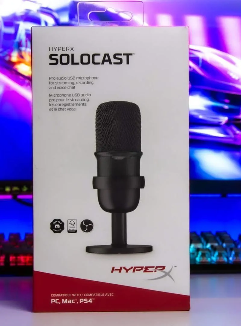 Microphone Gaming USB HyperX SoloCast | 4P5P8AA