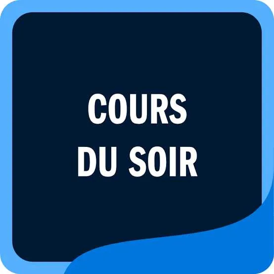 ÉCOLE À LOUER – Cours de soir