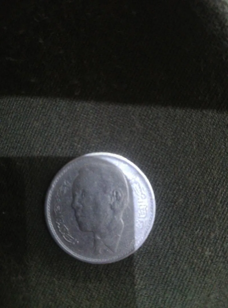 Ancien dirham marocain cravate
