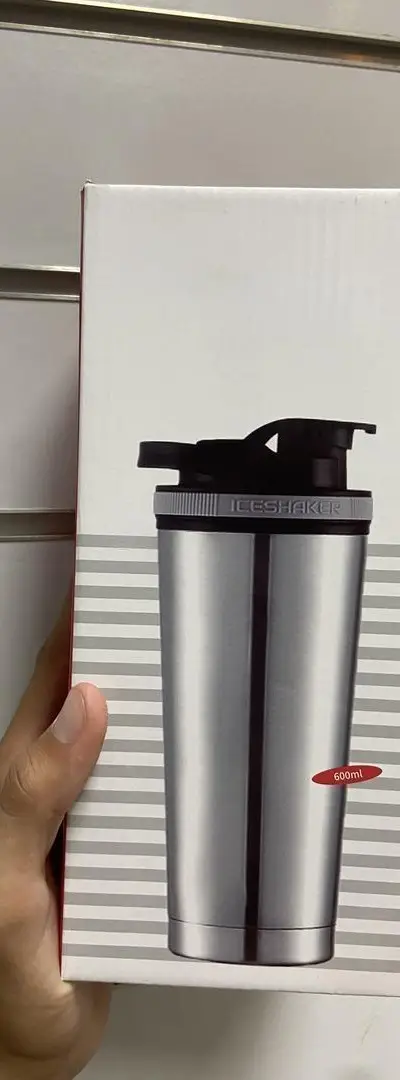 🔥 Shaker ICE SHAKER 600ML – Inox Premium 🥤