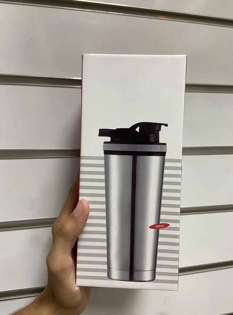 🔥 Shaker ICE SHAKER 600ML – Inox Premium 🥤
