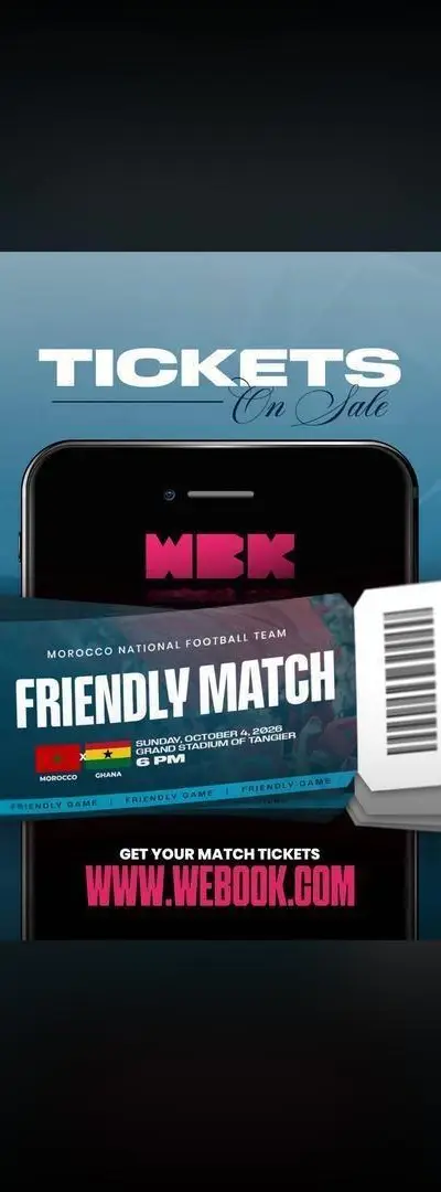 Ticket Maroc vs Ghana