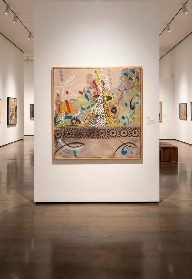 Tableau "Les couleurs de la joie"