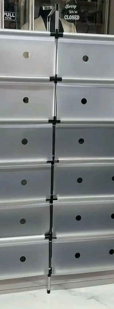 Organisateur de chaussures grande taille composé de 7 étagères