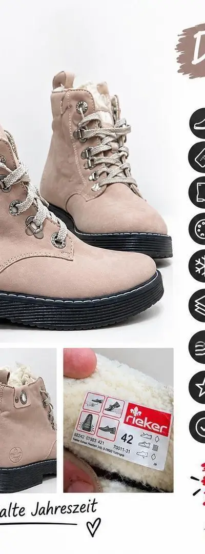 👢 Bottes Rieker femme authentiques 🇩🇪