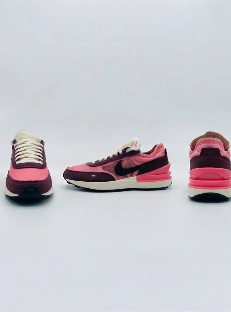 Nike Waffle One – Taille 42 – Rose et Bordeaux