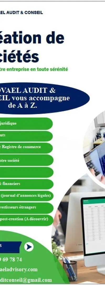 Création d'entreprise, Business plan PME, Conseil