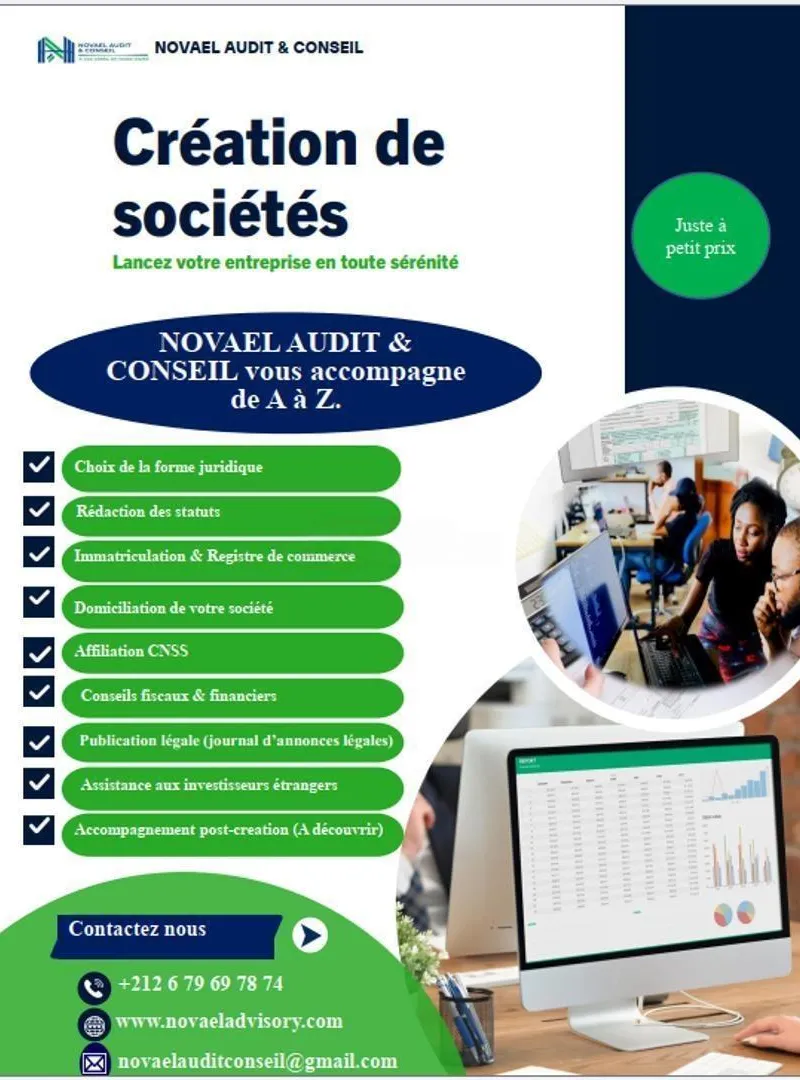 Création d'entreprise, Business plan PME, Conseil