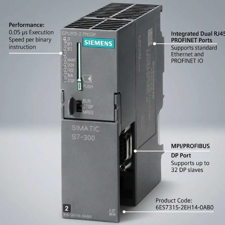 Siemens SIMATIC S7-300 – CPU 315-2 PN/DP