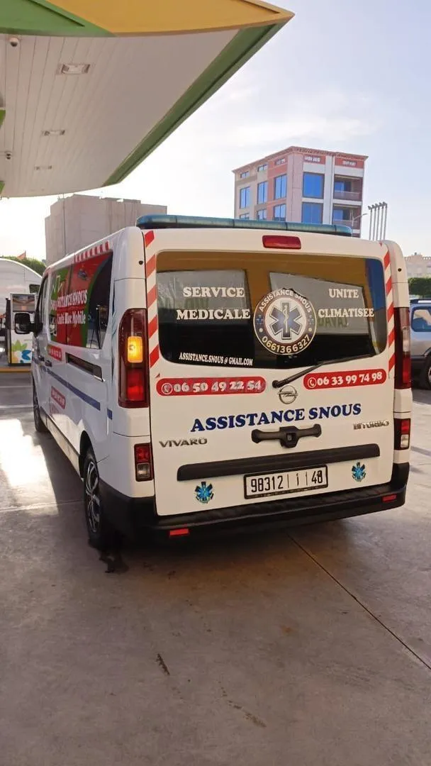 Ambulance équipée bienvenue 0650492254