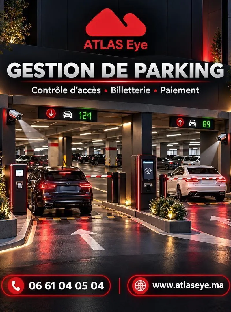 Gestion de parking. Barrière automatique