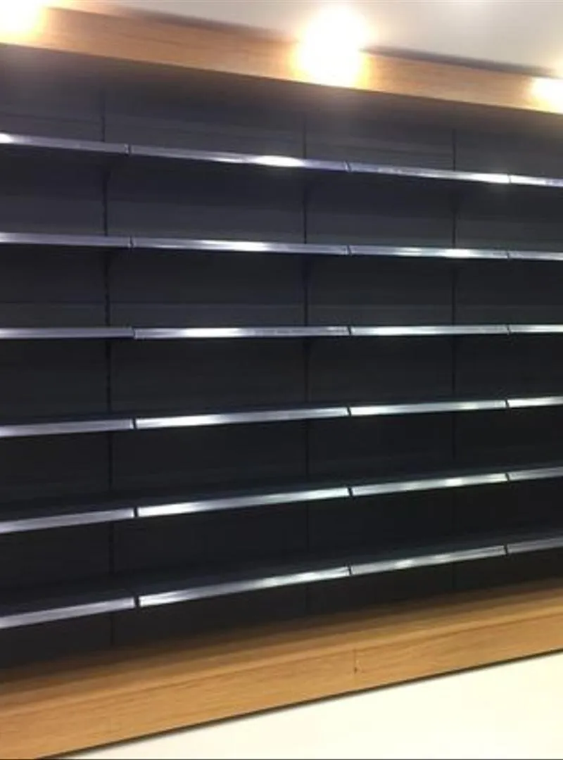 Rayonnage super marché