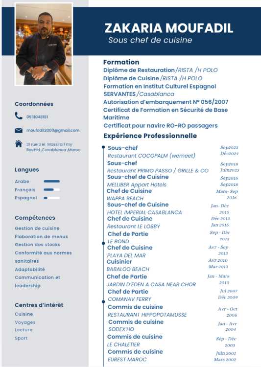 Chef de cuisine